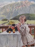 Portrait of Irina Kustodieva