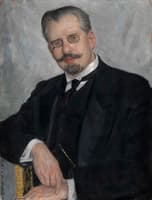 Portrait of the Professor of Medicine Ernest Gize