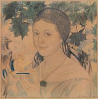 Girl with a Cup