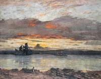 Sunset on the Tay