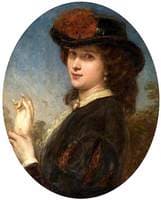 Lady with a Glove