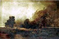 On the Avon, near Stratford, Warwickshire
