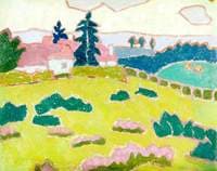 Landscape with Cottages
