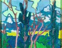 Landscape with Trees