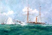 Steam Yacht 'Rhouma I'