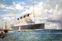 White Star Liner ‘Britannic’, 1914