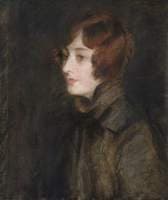 Study of a Girl's Head