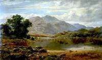 In the Trossachs, Loch Achray from the Island