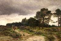 Moorland Road with Cattle