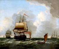 A Commodore Coming in to Anchor