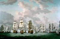 Lord Rodney Breaking the French Line off Dominica, 12 April 1782