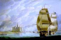 Nelson Forcing the Passage of the Sound, 30 March 1801, Prior to the Battle of Copenhagen