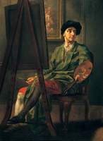 Portrait of the Artist at His Easel