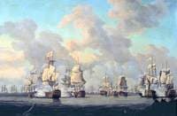 The Victory of Lord Rodney over the French Fleet off Dominica, 12 April 1782 (after Richard Paton)