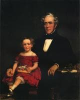 Portrait of a Young Girl and Older Man