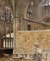 Malvern Abbey, Worcestershire