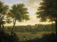 View of Copped Hall in Essex from the Park