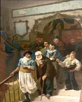 Friends in Adversity, Christmas Day at the Dreadnought Hospital, Greenwich