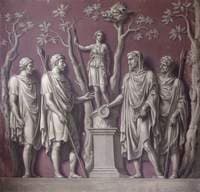 The Emperor Constantine Sacificing to Diana