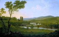 Scottish Landscape with a Winding River