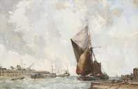 Wind and Tide (Entrance to Yarmouth Harbour)