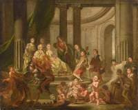 The Muses Paying Homage to Frederick, Prince of Wales, and Princess Augusta