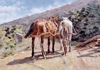 On the Tow-Path - A Halt