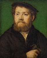 Portrait of a Man with a Purse
