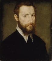 Portrait of a Man with a Pointed Collar
