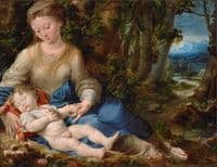 Virgin and Child in a Landscape
