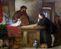 Benvenuto Cellini Selling Plate