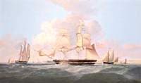 'Combatant' Entering the Mersey