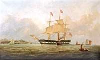 'West Derby' off Egremont, Entering the Mersey