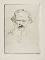 Portrait of Tolstoy