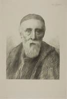 Portrait of G F Watts (second plate)