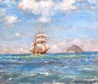 Brigantine in a Breeze