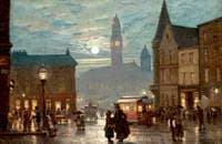 Paisley Cross by Moonlight