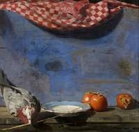Parrot and Persimmons