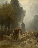 Going to Market on a Misty Morning