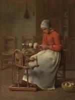 Woman Spinning