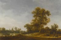 Landscape with Travellers