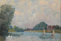 The Thames at Hampton Court