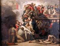 The Death of Nelson at the Battle of Trafalgar, 21 October 1805