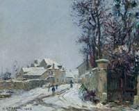 Snow at Saint-Ouen l’Aumône