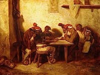 Spaniards Playing Cards