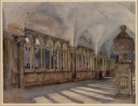 The Cloister of St. John in Rome