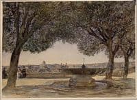View of Rome from Monte Pincio