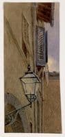 Wall Piece with Lantern