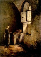 A Corner in the Old Kitchen of the Mittenheim Cloister