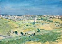 Jerusalem from the Mount of Olives: Gordon's Camel in the Middle Distance